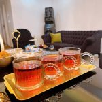 لیوان دسته مروارید