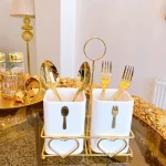 جای قاشق چنگال سرامیکی 